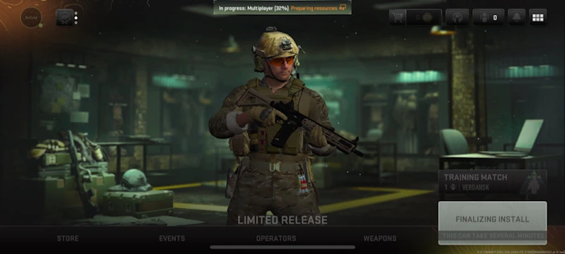 call of duty warzone mobile play market